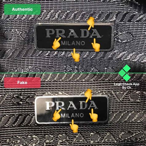 prada fake label|Prada real or fake.